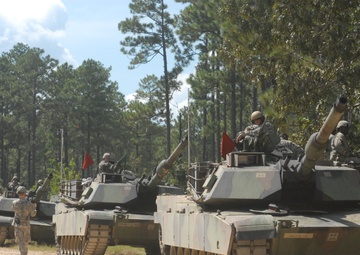 Senatobia Guardsmen rumble through Camp Shelby
