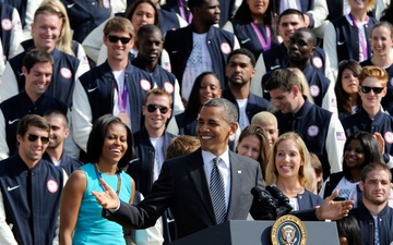 President welcomes US Olympic, Paralympic team members in ceremony