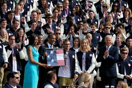 President welcomes US Olympic, Paralympic team members in ceremony