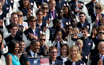 President welcomes US Olympic, Paralympic team members in ceremony