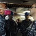 USS George H.W. Bush sailors perform respirator fit test