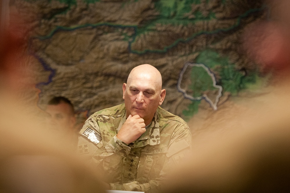 Army Chief of Staff visits troops in Afghanistan