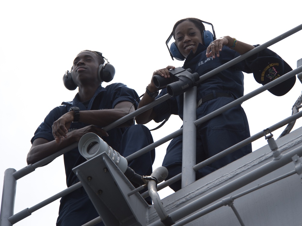 USS Bonhomme Richard certification exercise