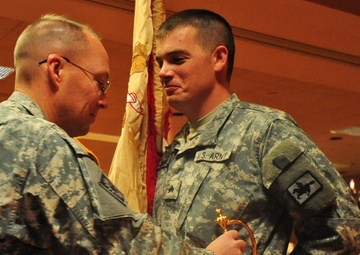 Support Battalion welcomes new leadership, says goodbye to history making sergeant major