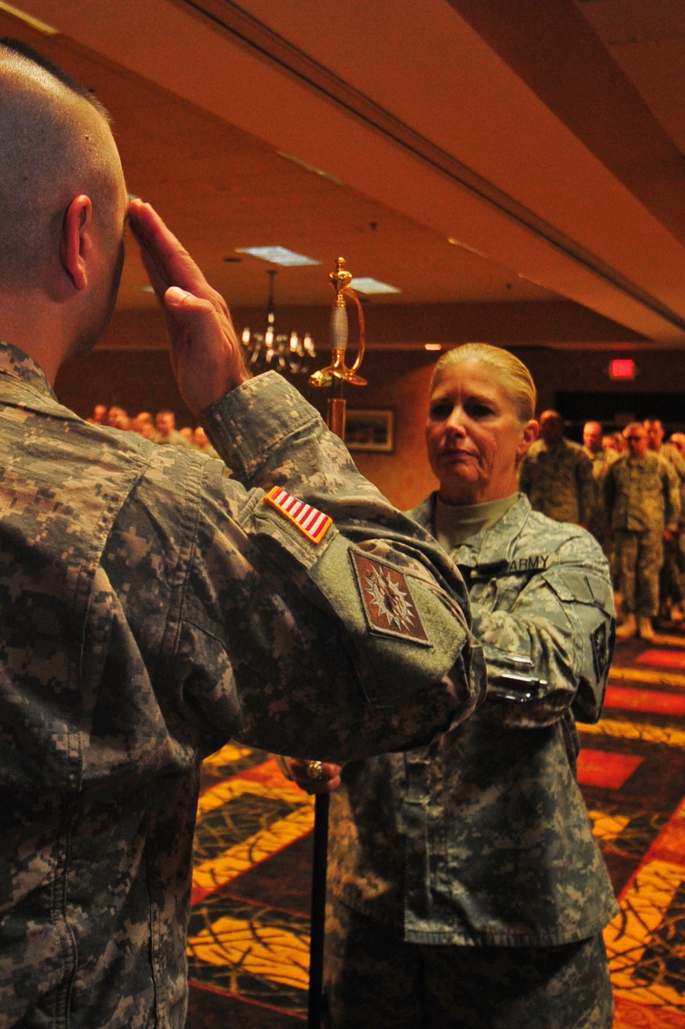 Support Battalion welcomes new leadership, says goodbye to history making sergeant major