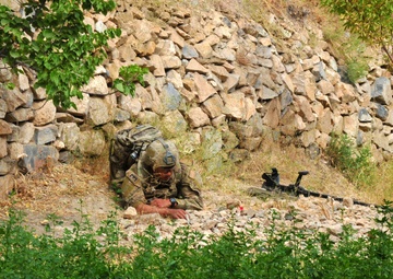 Australian engineers step out into danger