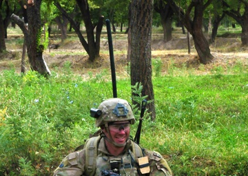 Australian engineers step out into danger