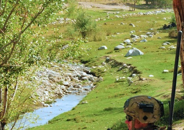 Australian engineers step out into danger