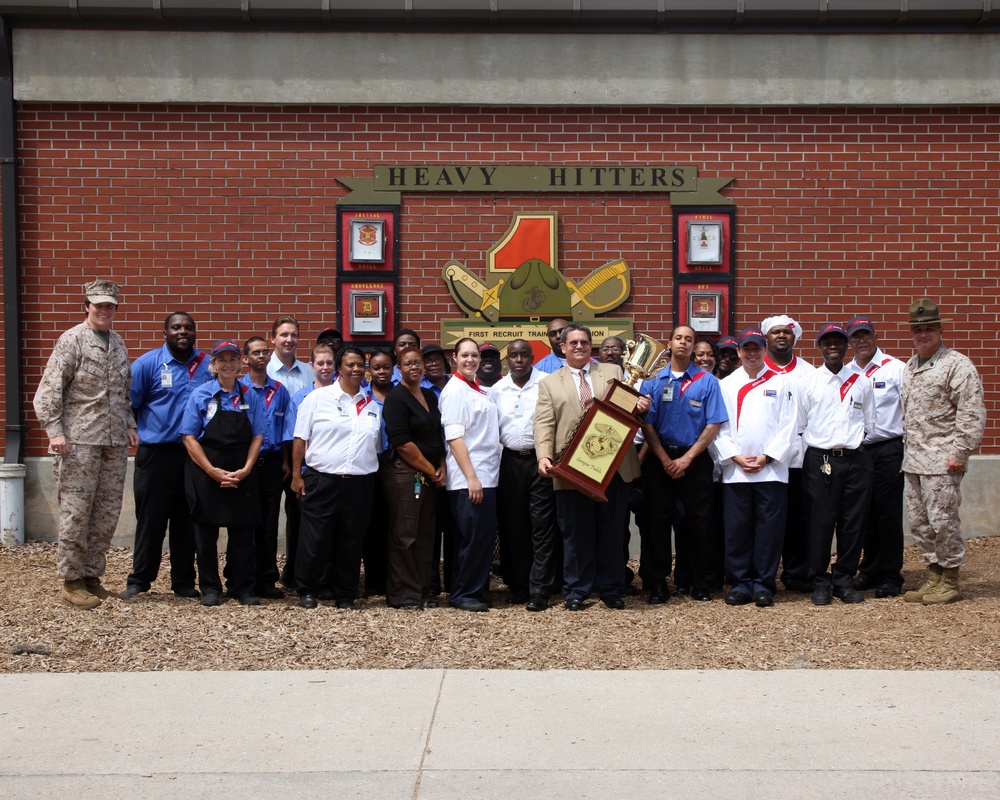 1st RTBN MCRD PISC W.P.T. Hill Award Ceremony