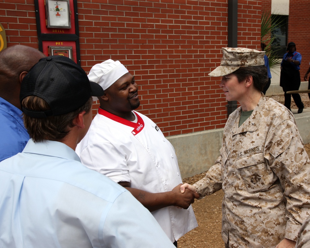 1st RTBN MCRD PISC W.P.T. Hill Award Ceremony