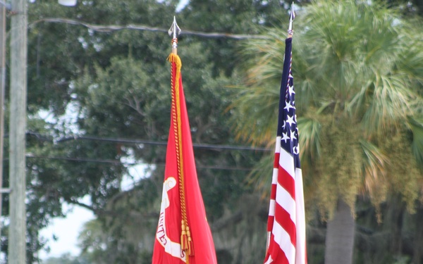 SSgt Richard Root Retirement H&amp;SBN MCRD PISC