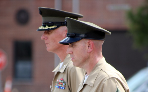 SSgt Richard Root Retirement H&amp;SBN MCRD PISC