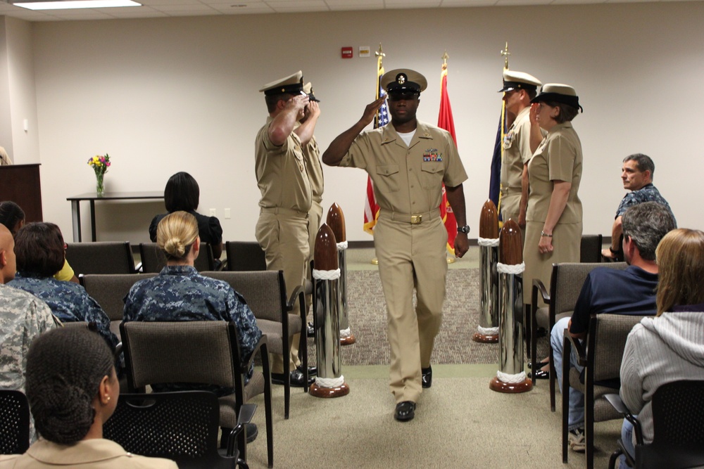 Naval Medical Logistics Command Promotes Three Officers, One Chief Petty Officer