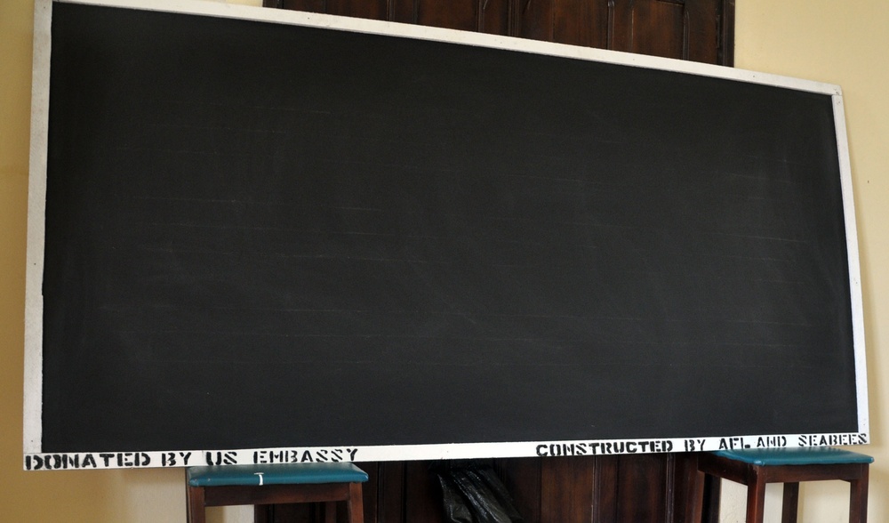 AFL engineers donate 170 blackboards to local schools