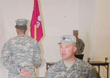 B Company welcomes new commander