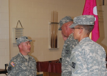 B Company welcomes new commander