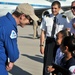 Pilot greets future hopeful astronauts