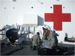 JCSE onboard the USNS Mercy