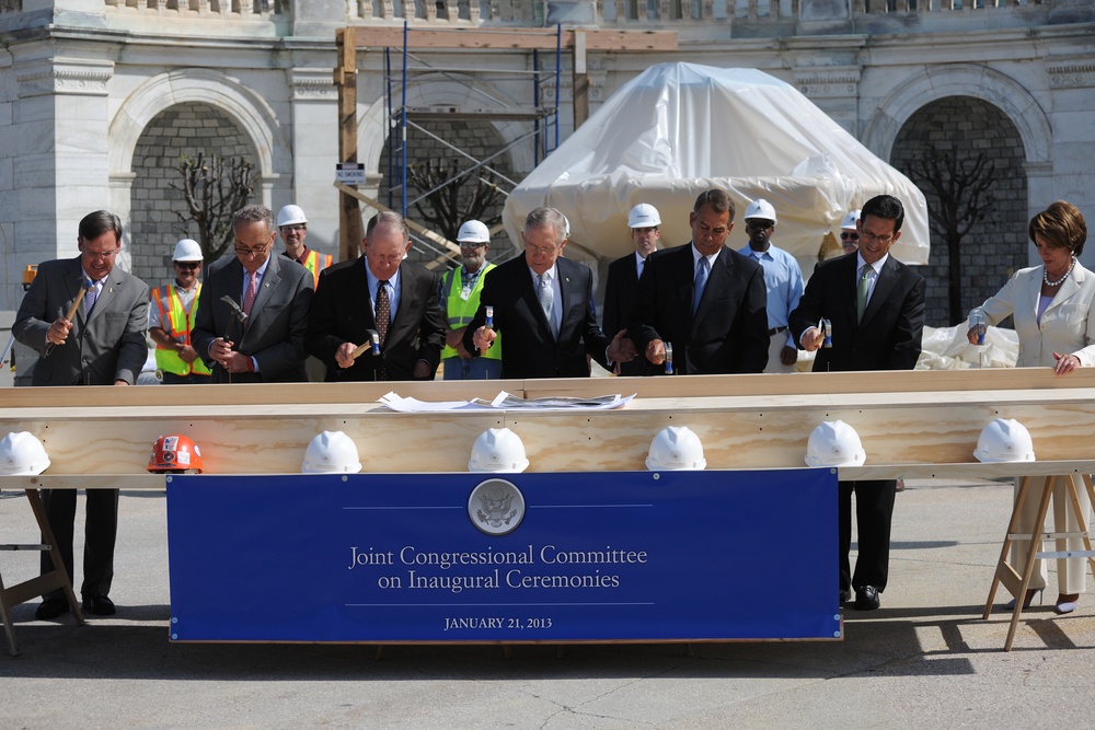 DVIDS News First Nail Ceremony kicks off 2013 Presidential