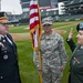 Soldier re-ups at Mariners’ home plate