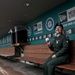 Soldier re-ups at Mariners’ home plate