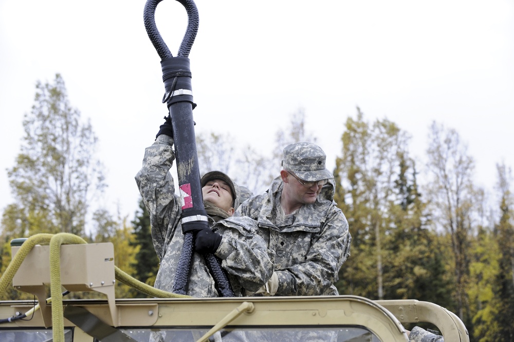 Forward Support Company, 6th Engineer Battalion slingload operations