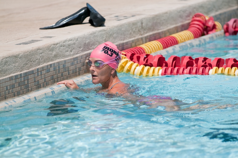 Base inspector completes ninth Ironman triathlon, prepares for tenth