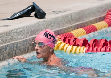 Base inspector completes ninth Ironman triathlon, prepares for tenth