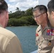 ROK Marine CMC visit to Pearl Harbor