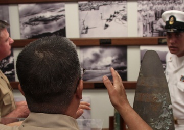 ROK Marine CMC visit to Pearl Harbor