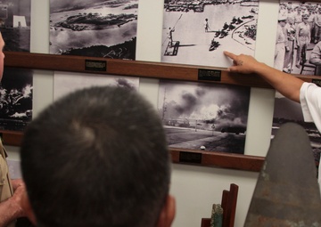 ROK Marine CMC visit to Pearl Harbor