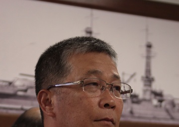 ROK Marine CMC visit to Pearl Harbor