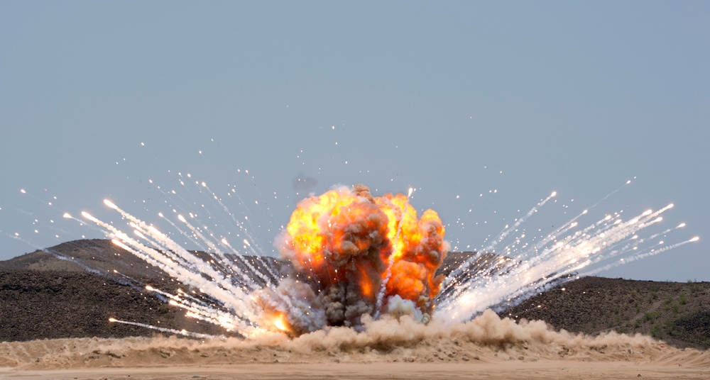 Fire in the hole: Allied EOD technicians team to train