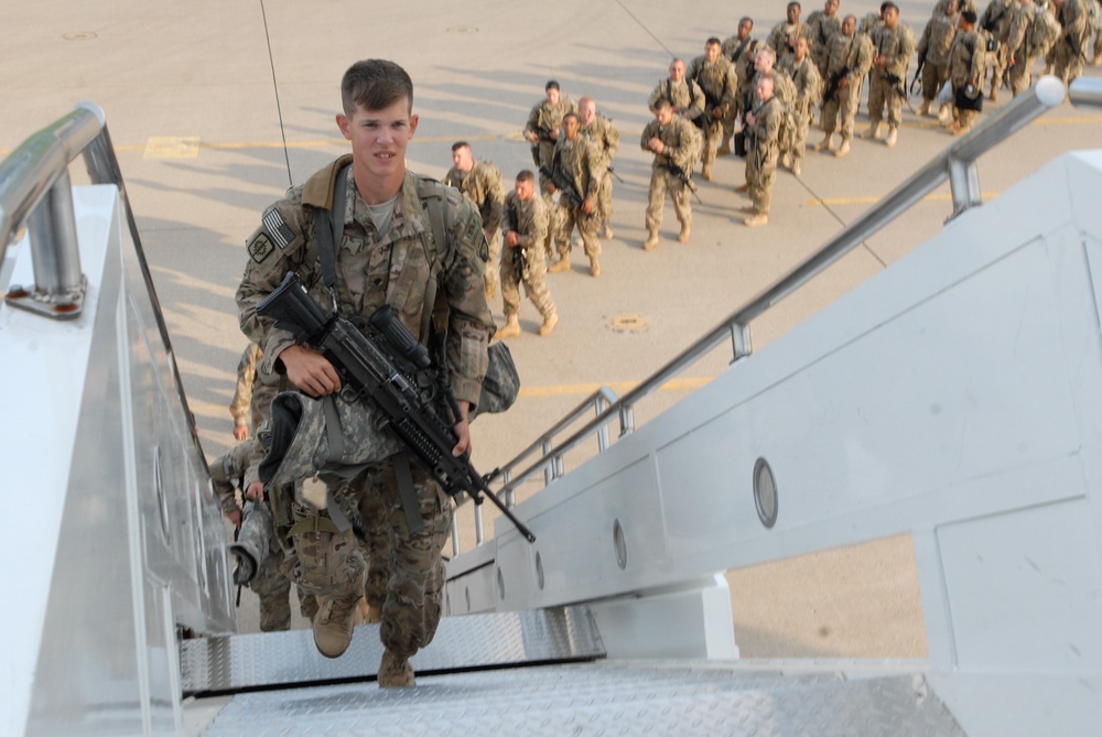 3rd BCT, 101st Airborne Div. departs for Afghanistan