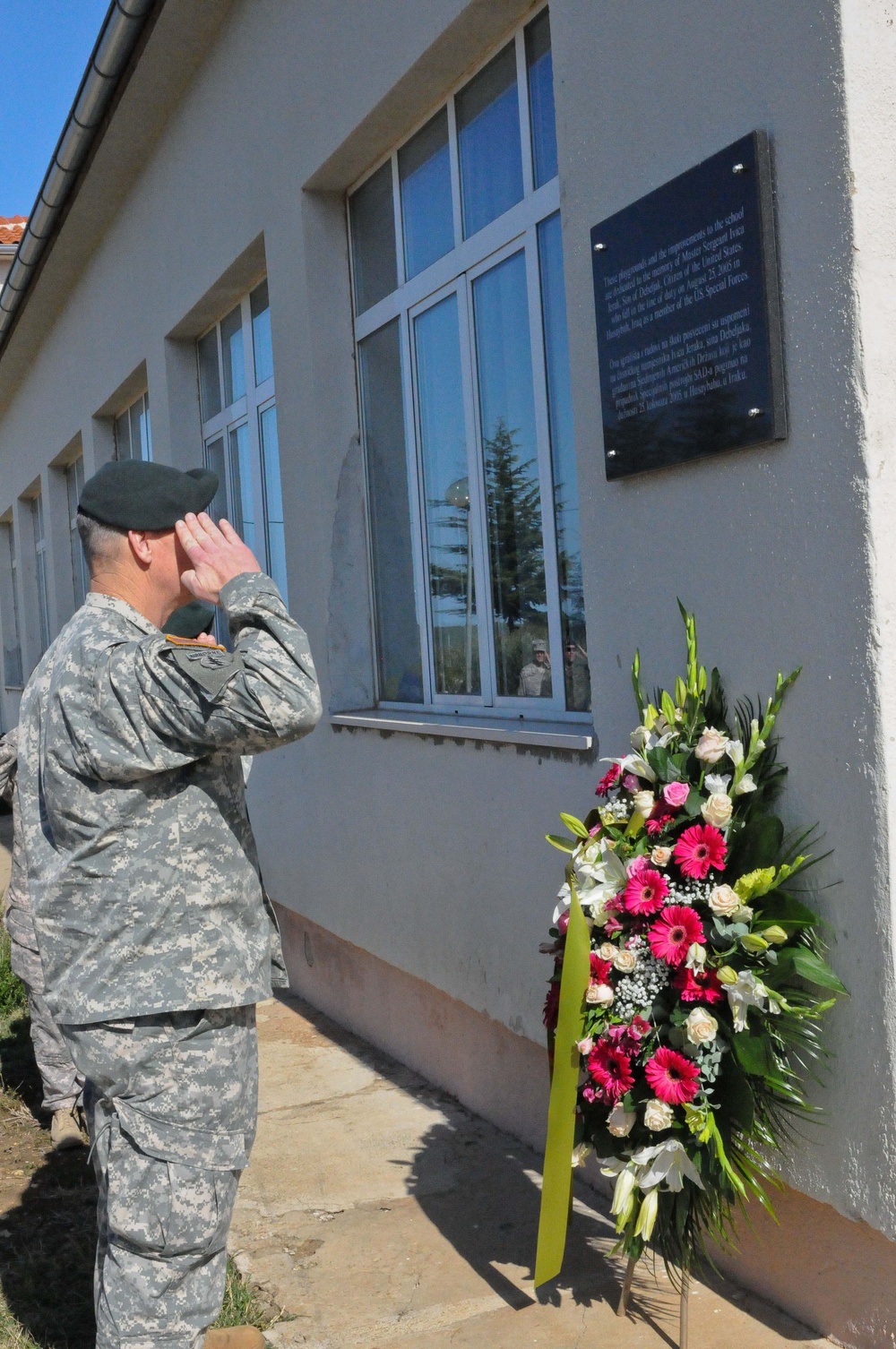 Exercise Jackal Stone leadership remembers fallen Special Forces soldier in Croatia