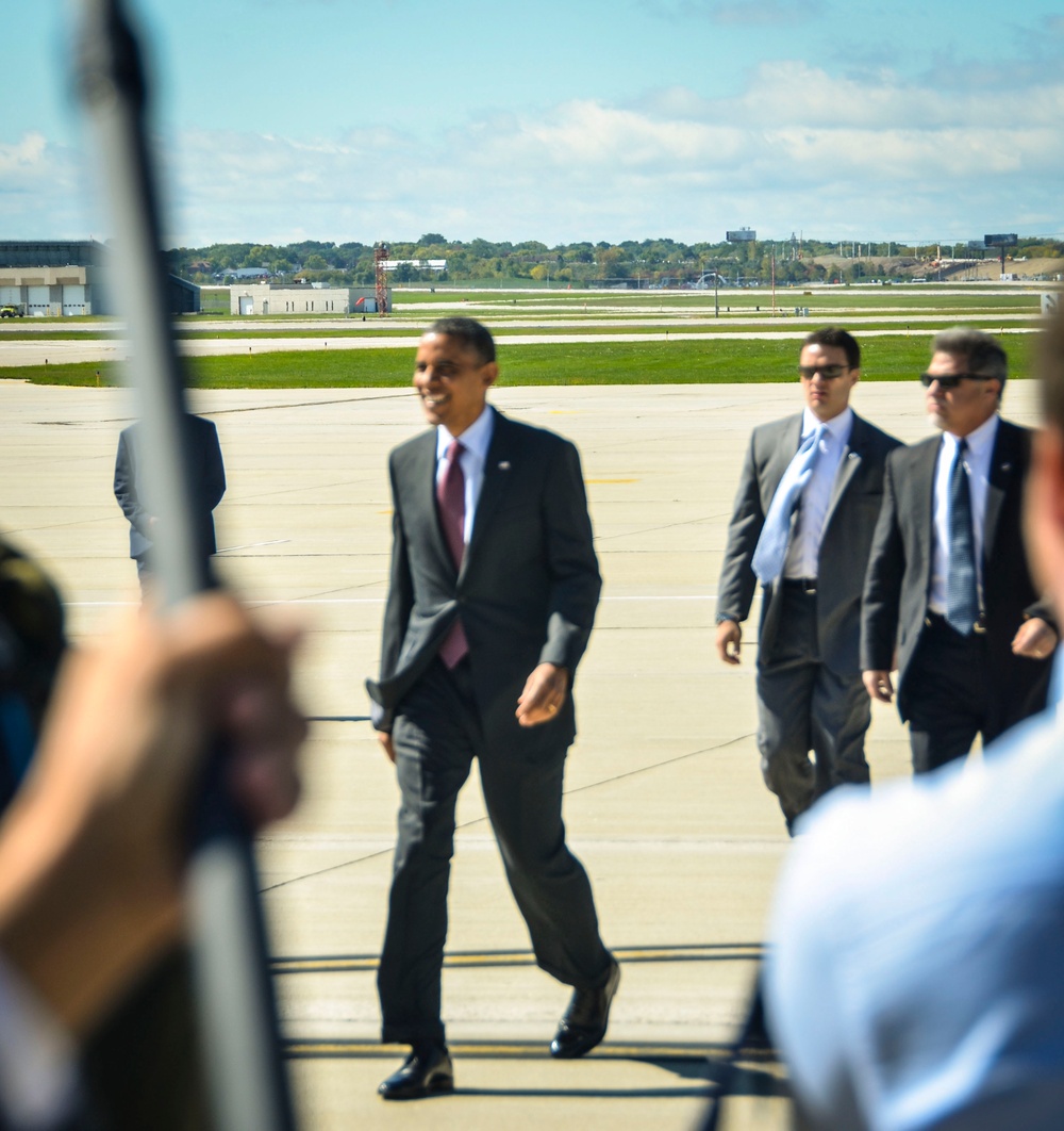 President Obama visits Milwaukee