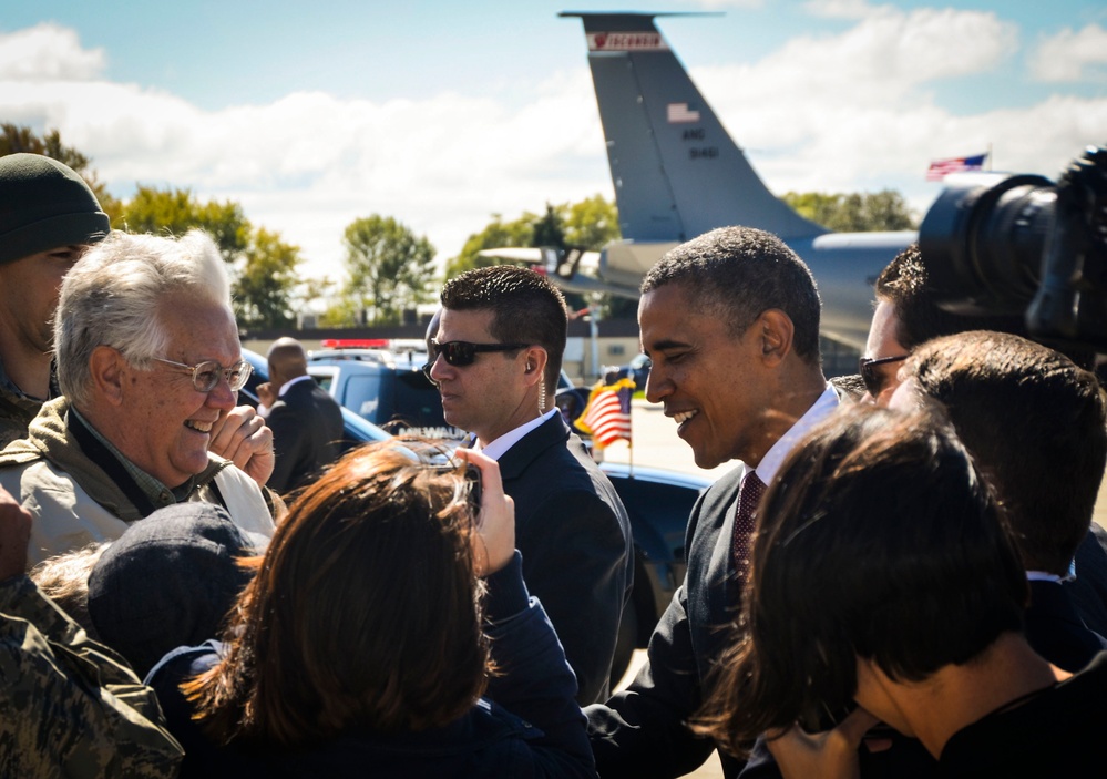 President Obama visits Milwaukee