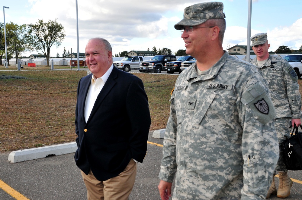 Undersecretary of the Army visits Camp Ripley
