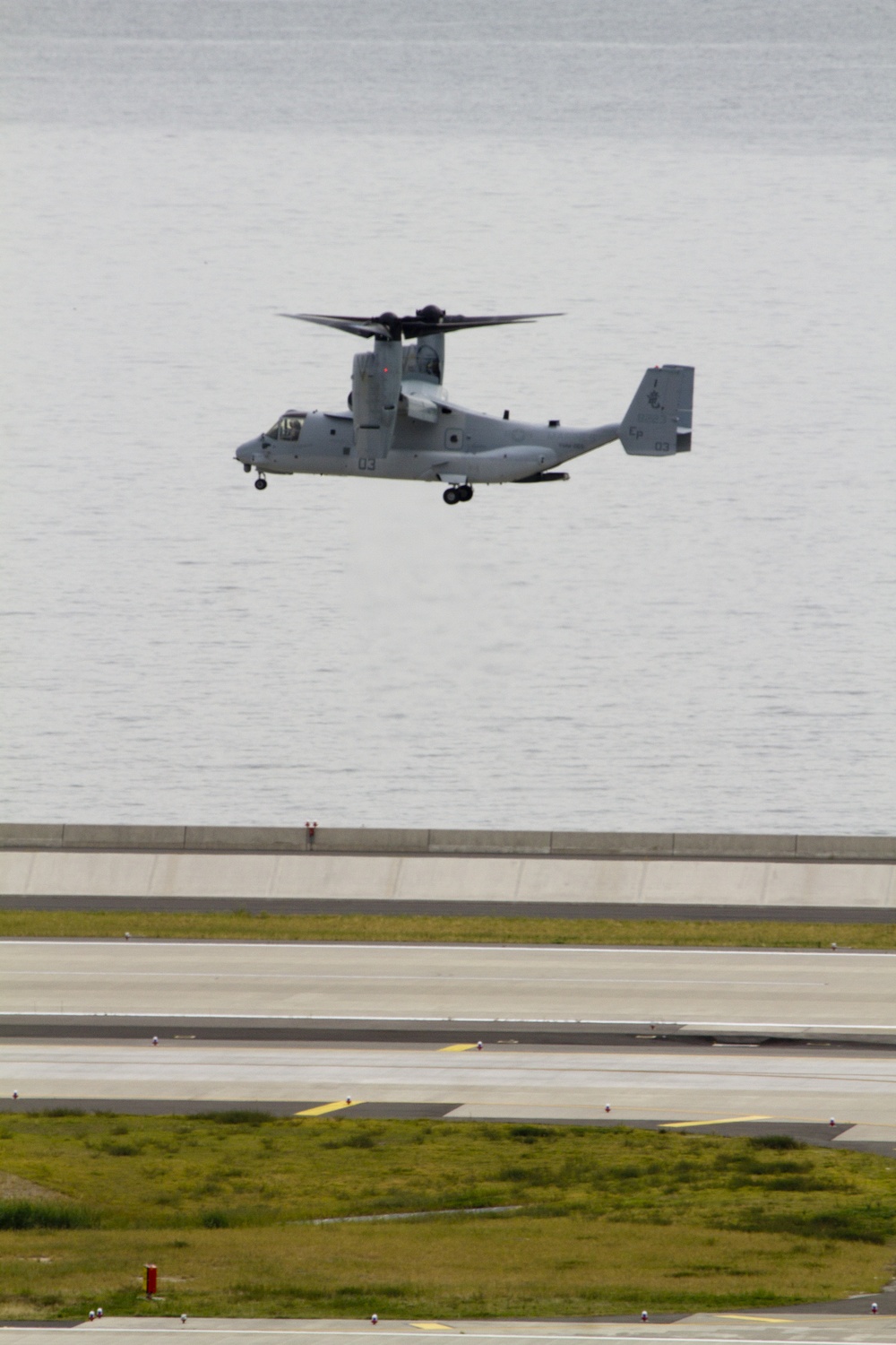 MV-22 Ospreys conduct flights at MCAS Iwakuni