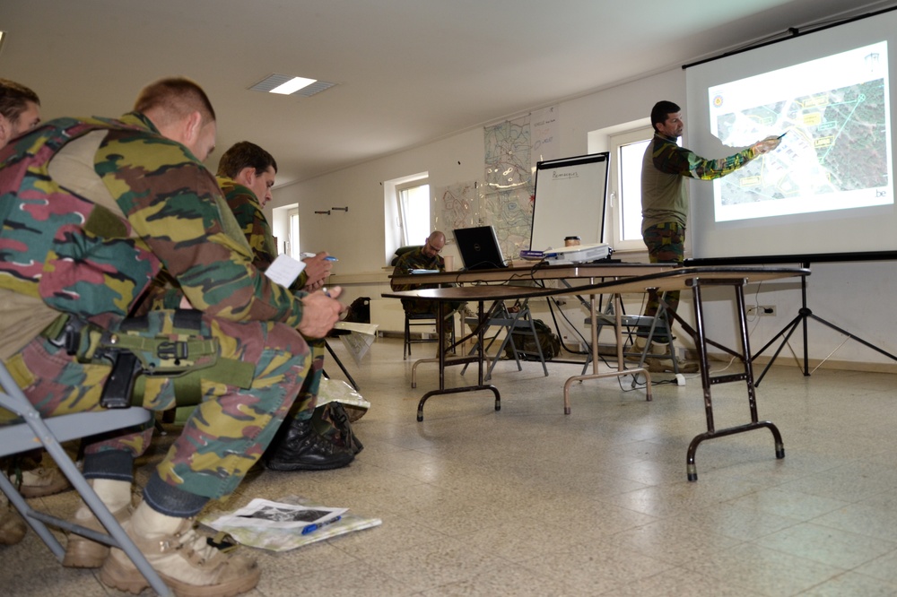 Military Advisory Team I/Police Advisory Team II training exercise