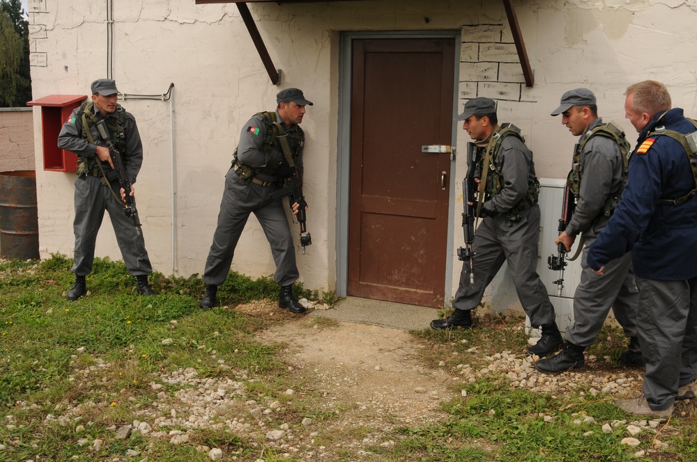 Military Advisory Team I/Police Advisory Team II training exercise