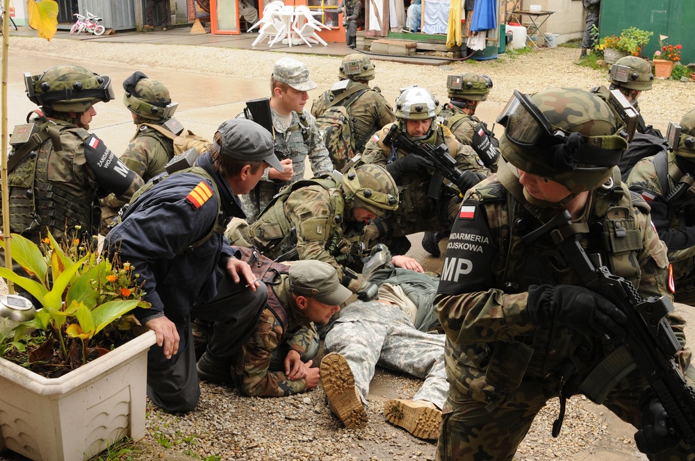 Military Advisory Team I/Police Advisory Team II training exercise