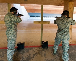 Service members compete for EIC badge at rifle shooting competition