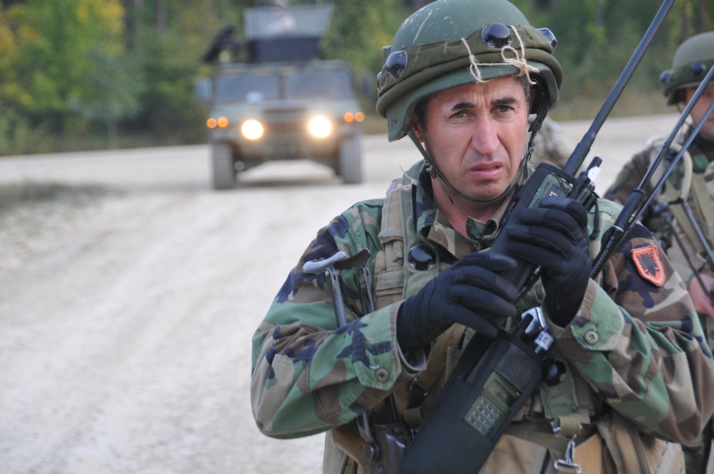 Military Advisory Team I/Police Advisory Team II training exercise