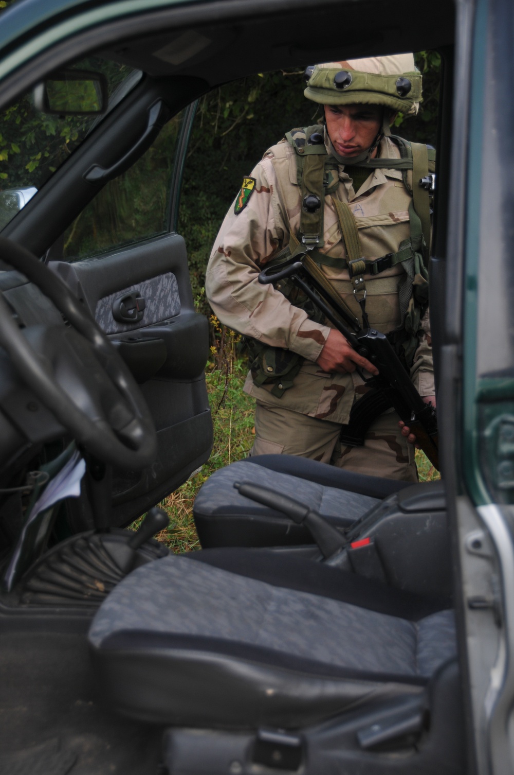 Military Advisory Team I/Police Advisory Team II training exercise