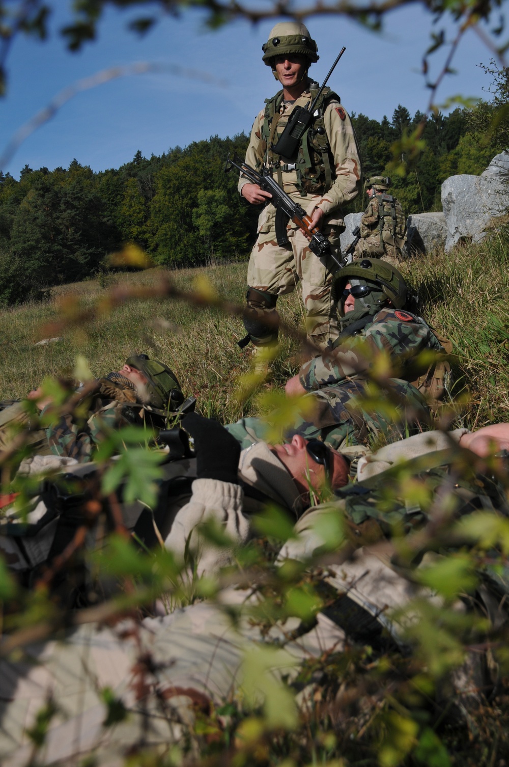 Military Advisory Team I/Police Advisory Team II training exercise