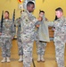 201st Military Intelligence Battalion cases colors in preparation for deployment