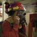 Damage control training aboard Escanaba