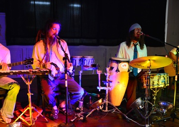 Full Service performs free show for Cannon service members