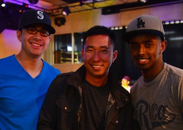 Full Service performs free show for Cannon service members